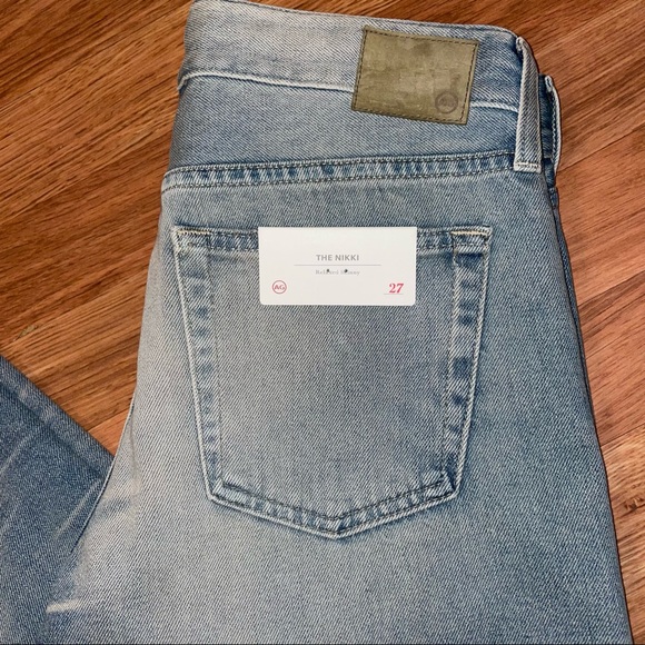 AG Adriano Goldschmied Nikki Relaxed Skinny Boyfriend Jeans Size 27 NWT - Picture 14 of 16
